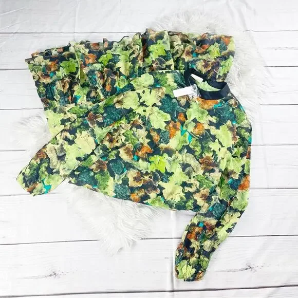 SAMANT CHAUHAN for ANTHROPOLOGIE Raquela Floral Maxi‎ Dress Size Large